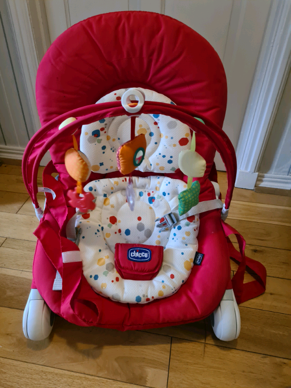 chicco hoopla bouncer pink